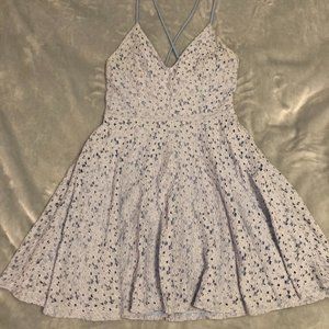 Urban Outfitters Kimchi Blue Lace Cross Back Mini Dress Size 2